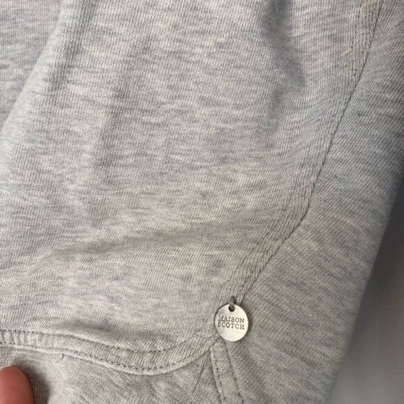 SCOTCH and Soda Sunset View Madison Scotch Grey Crew Neck Sweater, Womens XS - Picture 4 of 5